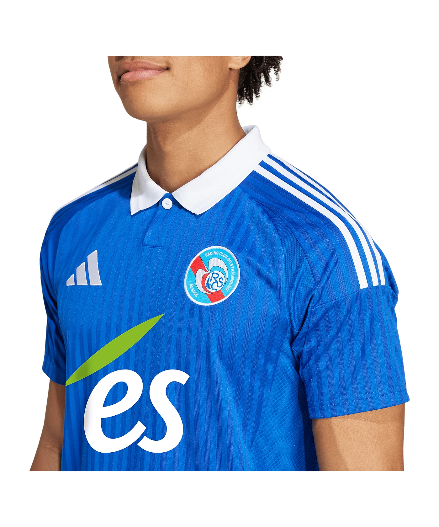 adidas RC Strasbourg Trikot Home 2024/2025 Blau