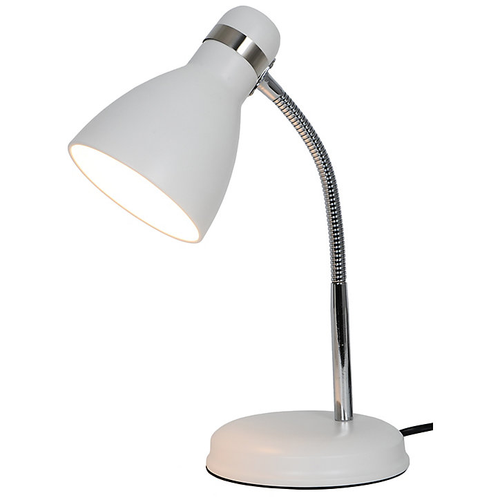 Lampe de bureau Naraji E27 IP20 blanc