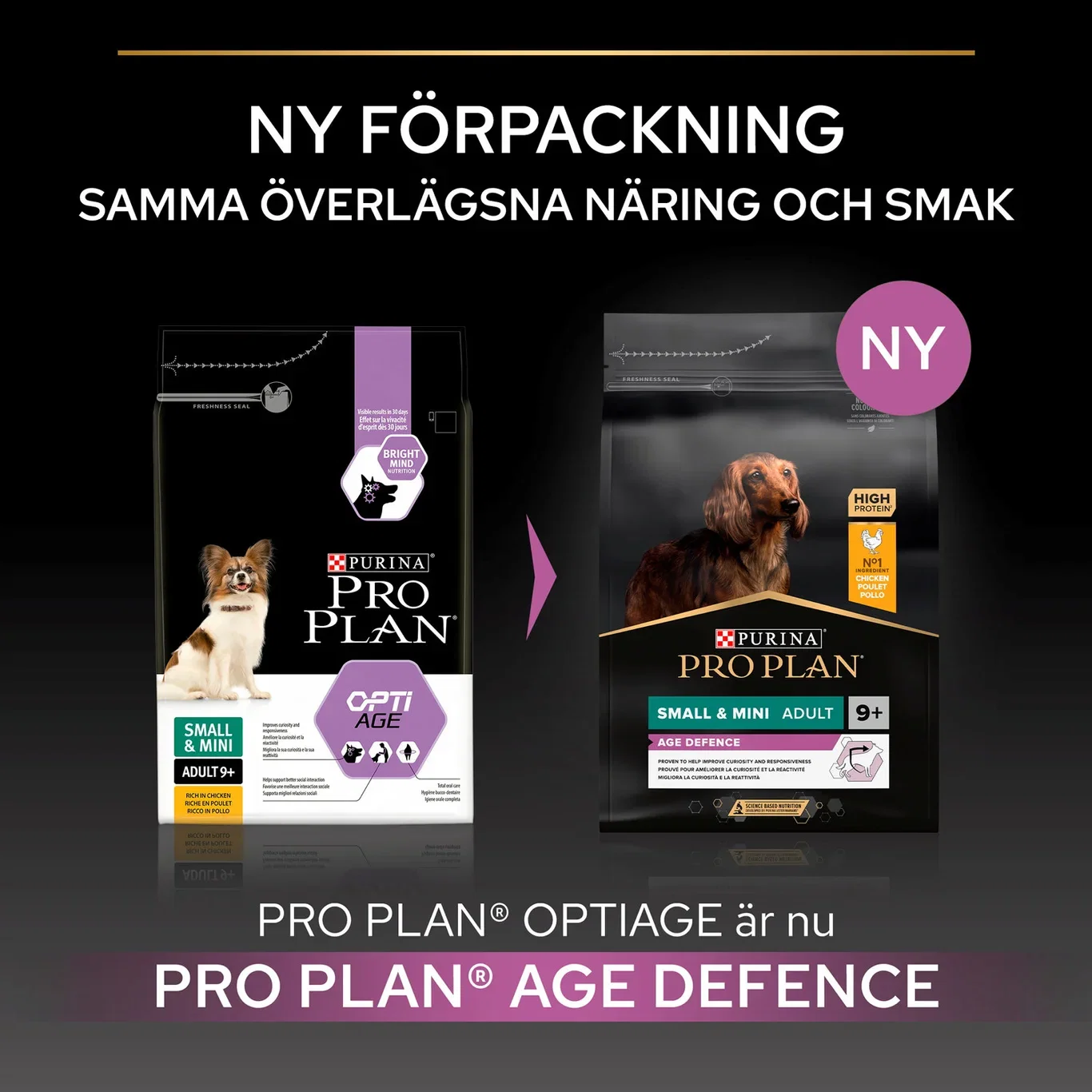Pro Plan PRO PLAN® Small & Mini ADULT 9  - Age Defence 3kg 3 kg