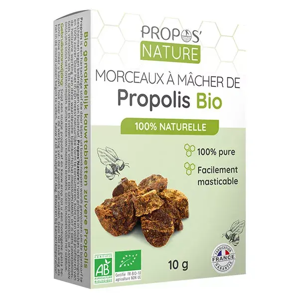 Propos' Nature Apitherapy Própolis Orgânica Pura Mastigável 10g