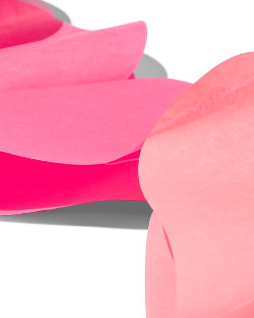 guirlande papier coeurs 5m