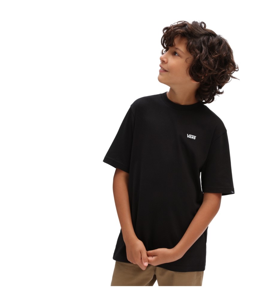 Camiseta Vans preta com logo