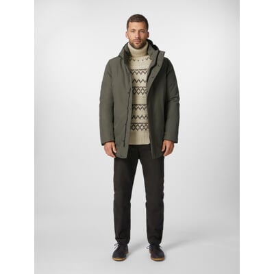 Herren-Winterparka, Oliv