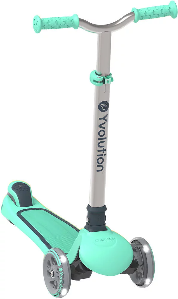 YVOLUTION GLIDER AIR VERT - TROTTINETTE 3 ROUES LUMINEUSES