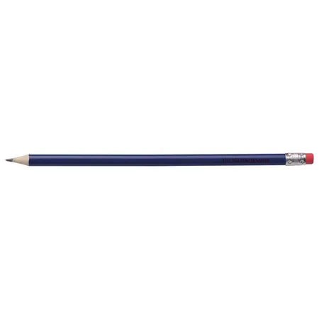 Macma Bleistifte mit Radierer, HB, lackiert blau, 25 Stück