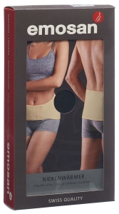 Emosan Ultra Nierenwärmer Velcro L grau