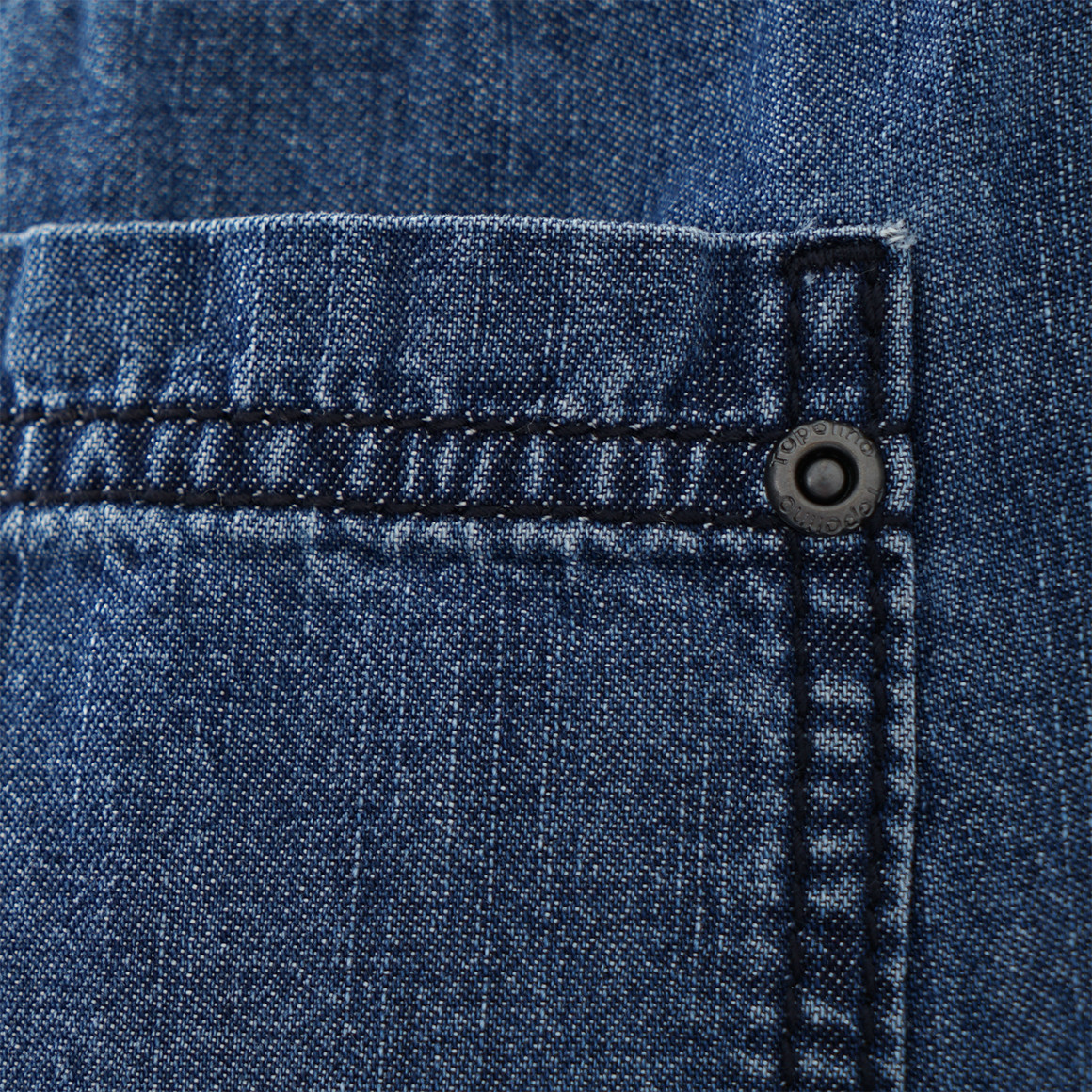 Topolino Jungen Hose in Denim-Optik blau