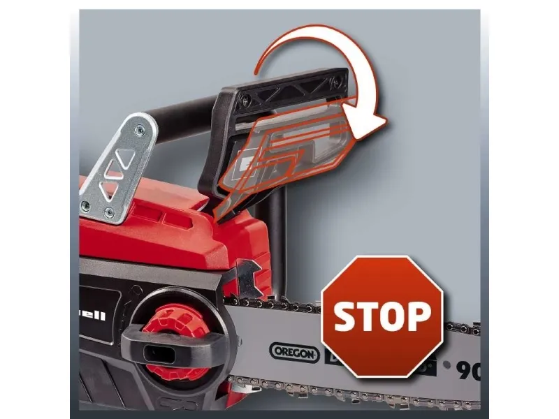 Einhell GE-LC 18/25-1 Li Kit, 25 cm, 23 cm, 4,5 m/s, Sort, Rød, Batteri, 3000 At