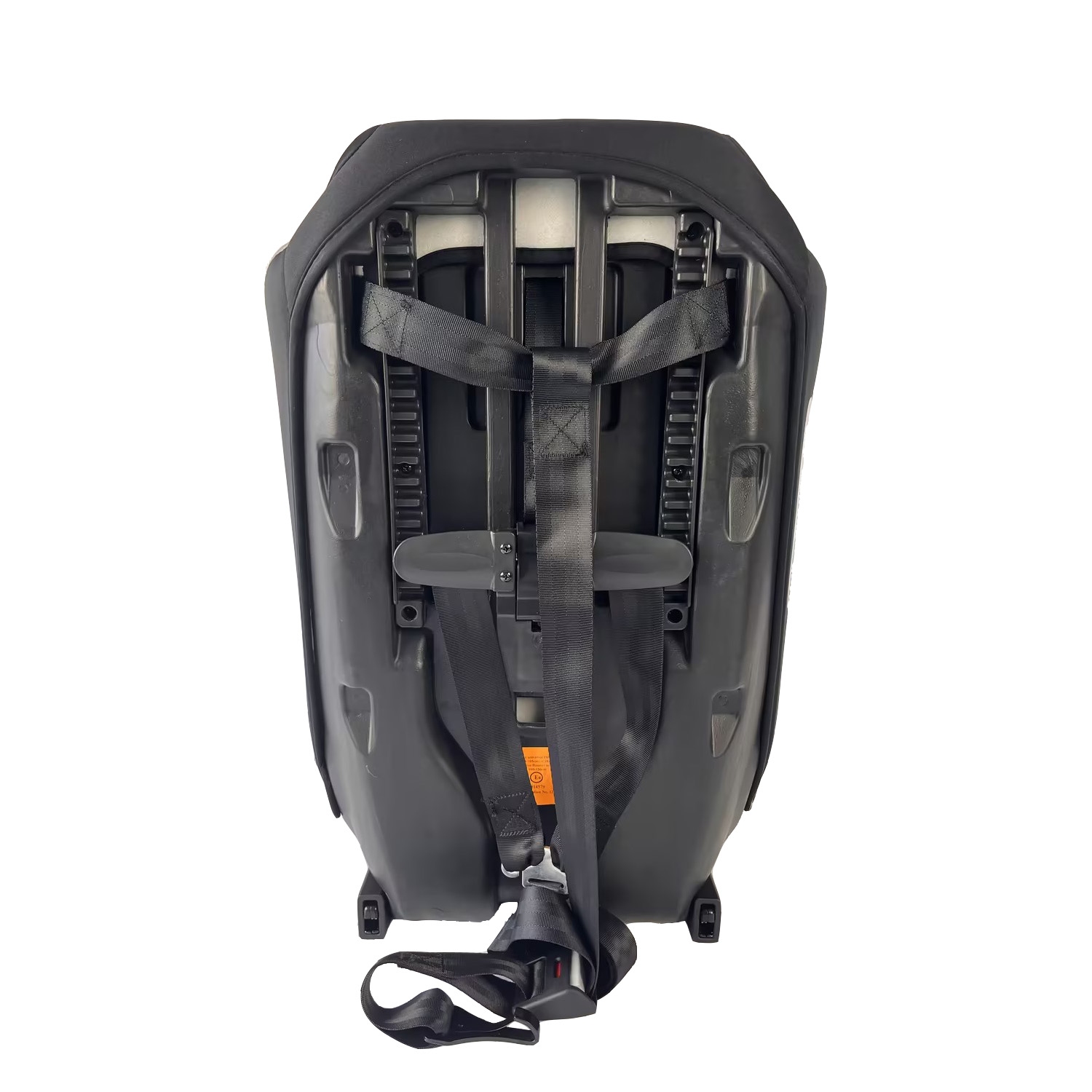 Kindersitz Auto mit ISOFIX grau
