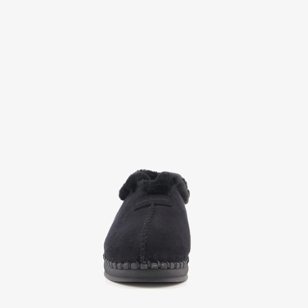 Hush Puppies gevoerde dames pantoffels zwart