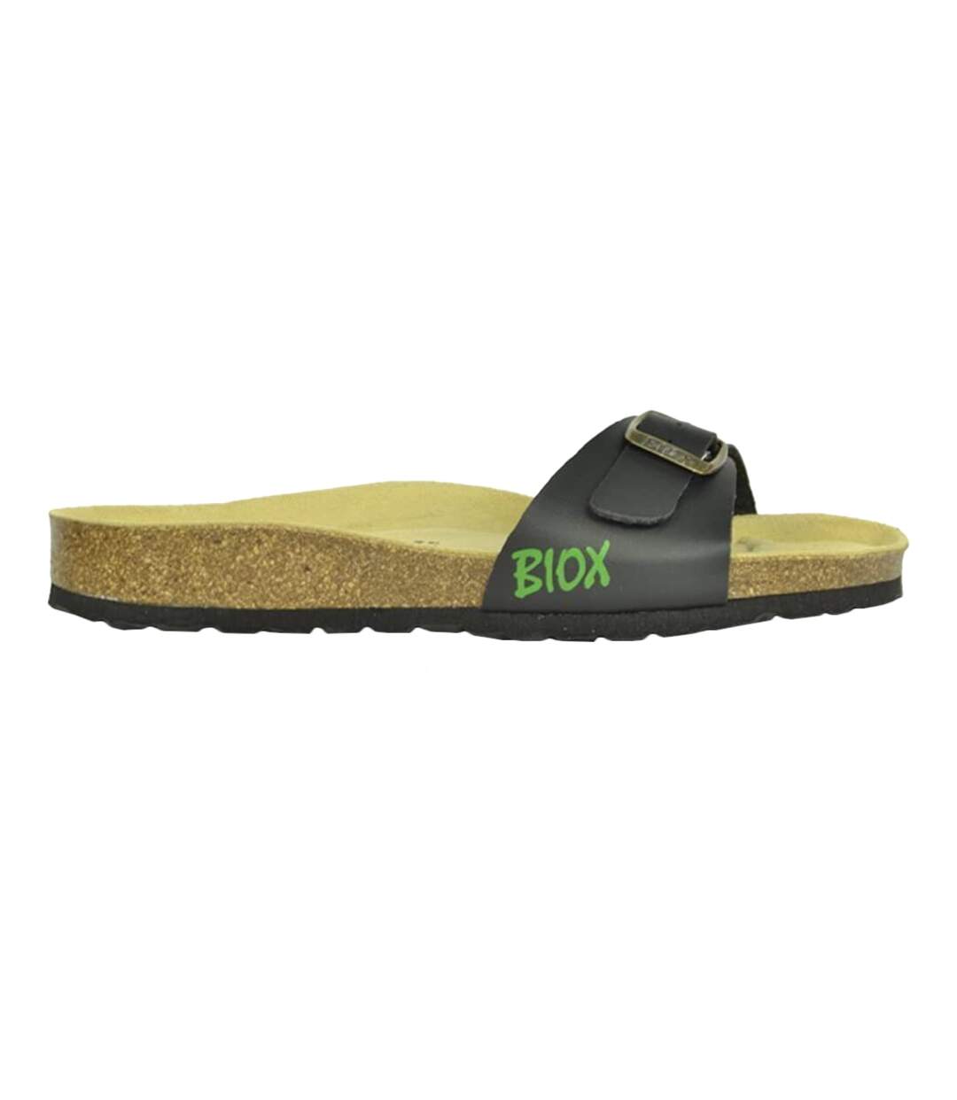 Biox - Claquette MALAGA SANO - Femme (Noir / Beige) - UTBS3000