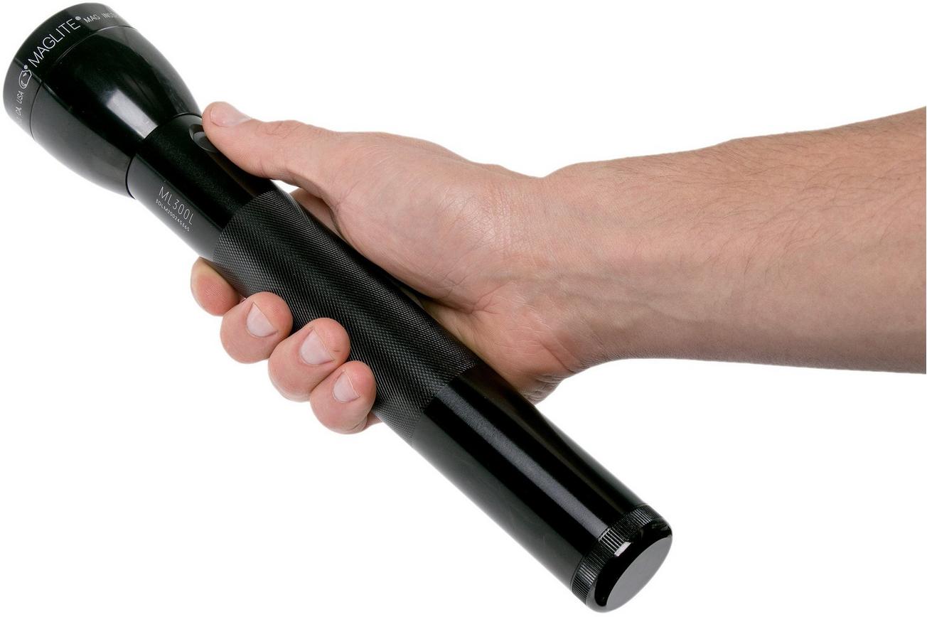 Maglite ML300L MagLed zaklamp 3-D cell, zwart