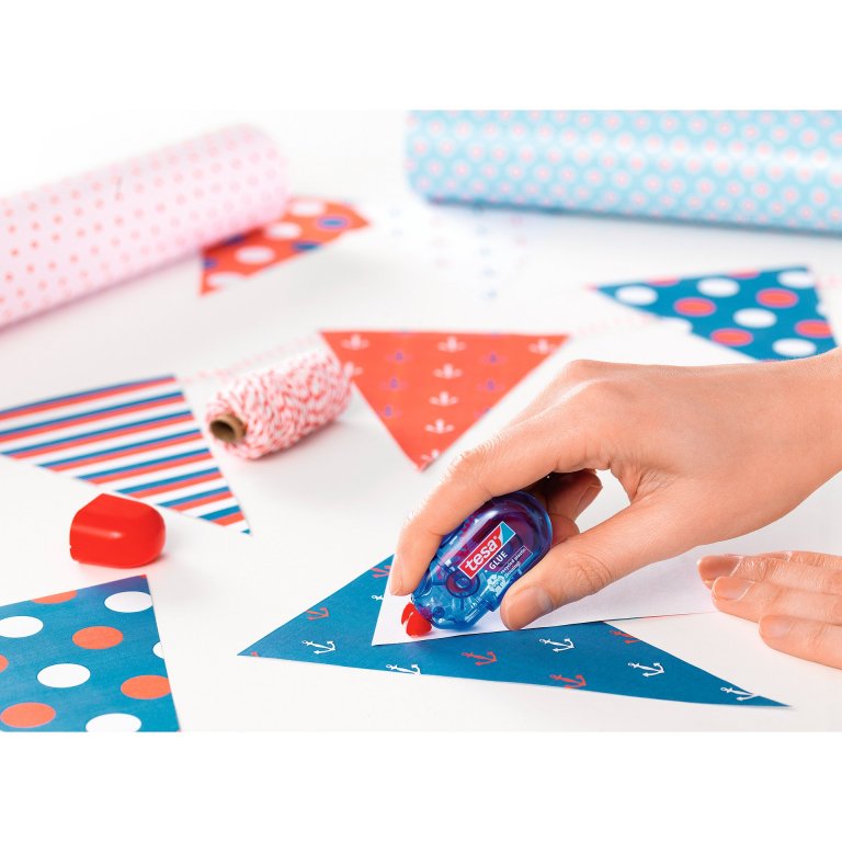 Tesa Mini Roller Kleben EcoLogo permanent