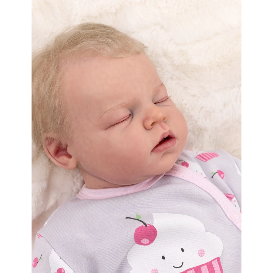 Baby Sweets Schlafanzug Little Cupcake grau rosa
