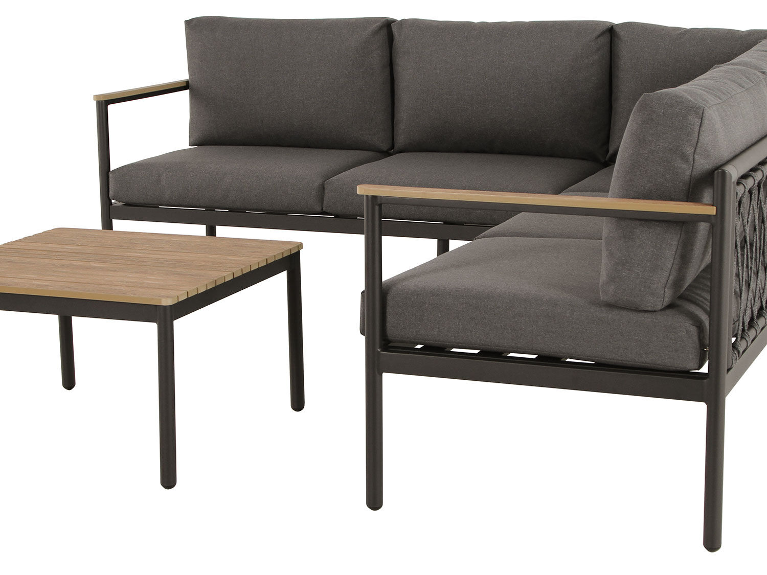 Eck-Lounge Julia mit Loungetisch