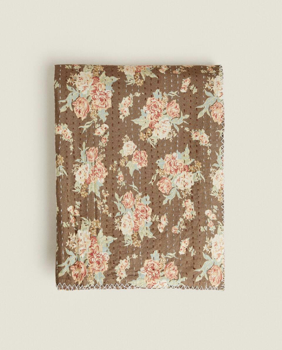 COBERTOR ACOLCHOADO ESTAMPADO