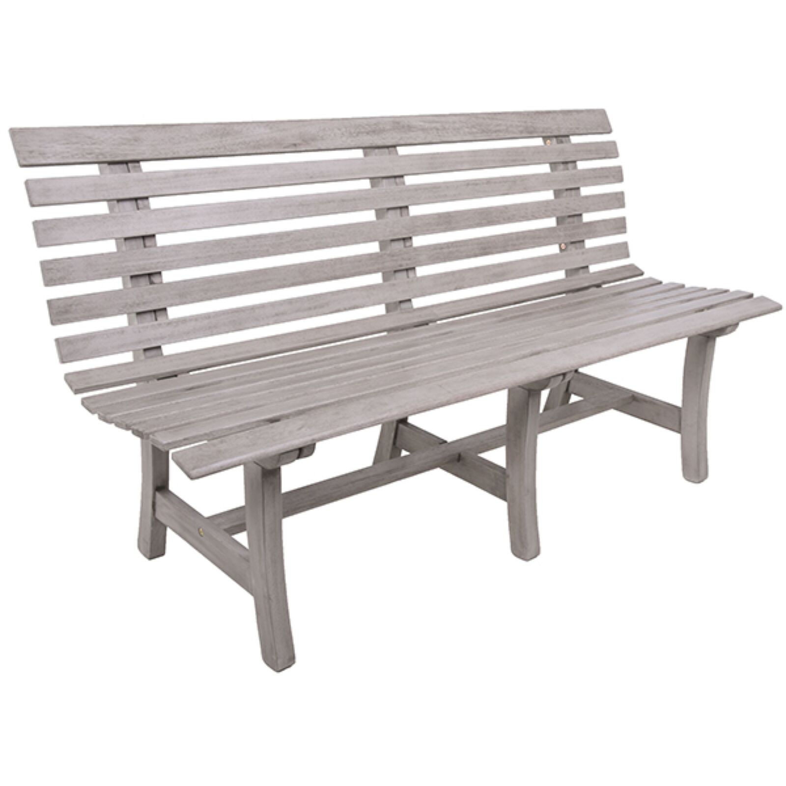 Bank MANDALAY - grey washed - Eukalyptus massiv