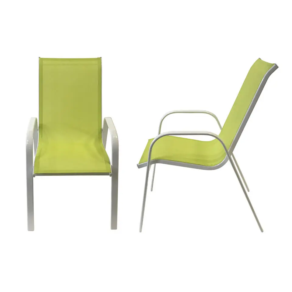 Happy Garden Stoel MARBELLA - Groen - Aluminium