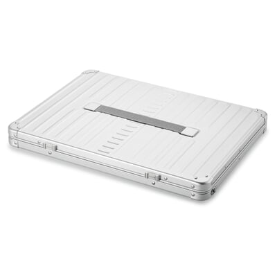 Laptophülle Aluminium, Silberfarben