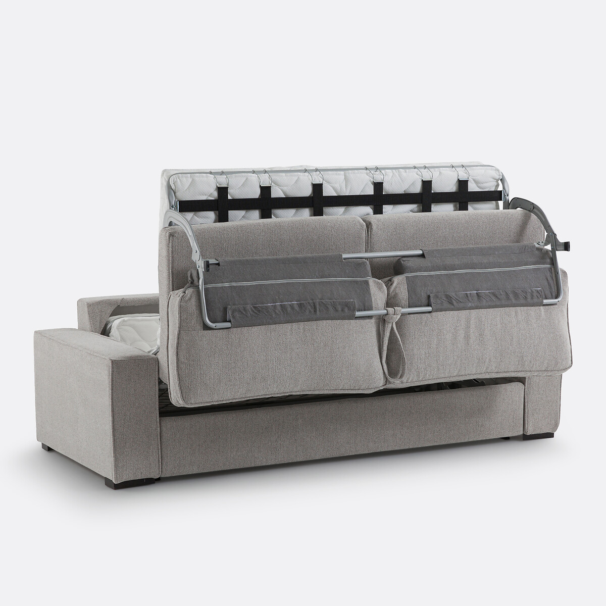 LA REDOUTE INTERIEURS<br>Cama-banco em tecido texturizado, Bultex, Cecilia