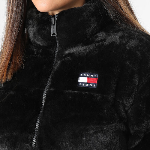 Doudoune Fourrure Femme Faux Fur 6854 Noir