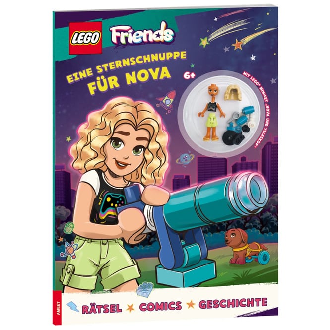 LEGO® FRIENDS - Eine Sternschnuppe für Nova - Rätsel, Comics, Geschichte