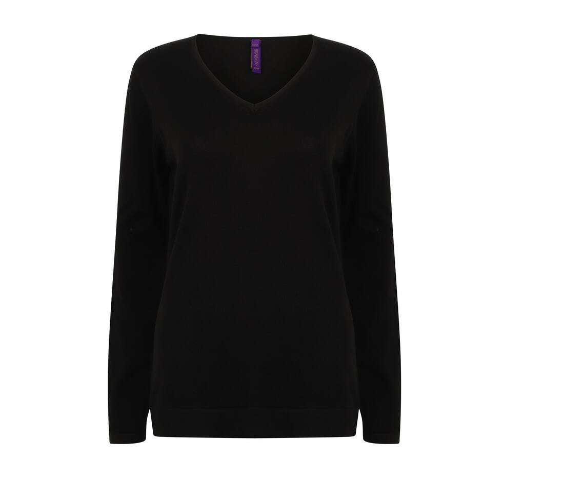 HENBURY HY721 - Pull Élégant Femme Col V Henbury Confort