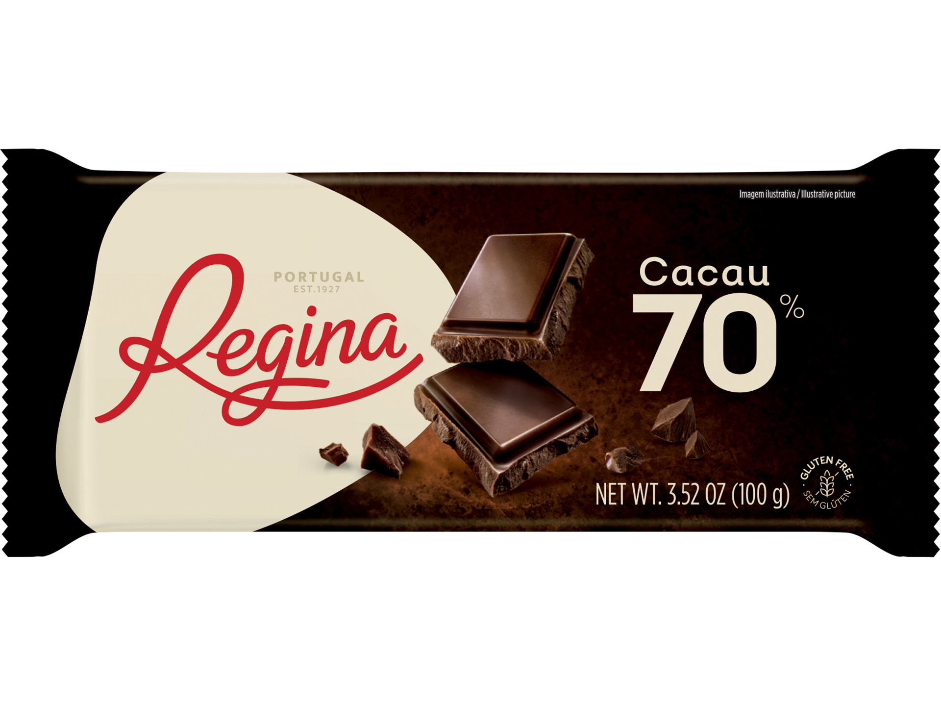 TABLETE REGINA CHOCOLATE 70% CACAU 100G