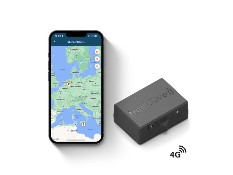 trackilive GPS Tracker TL-60 für Autos und Fahrzeuge Tracker