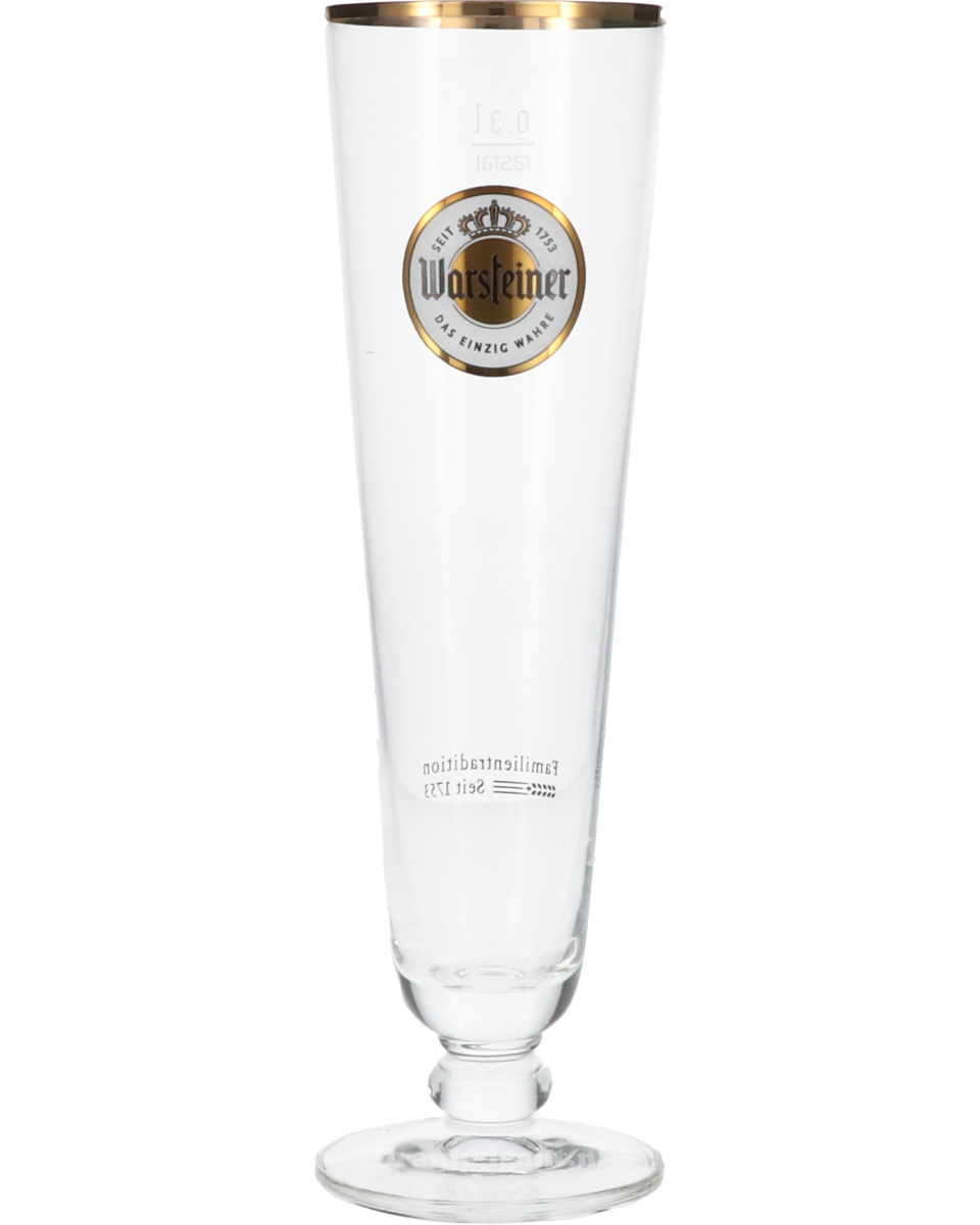 Warsteiner Voet Bierglas 30 cl