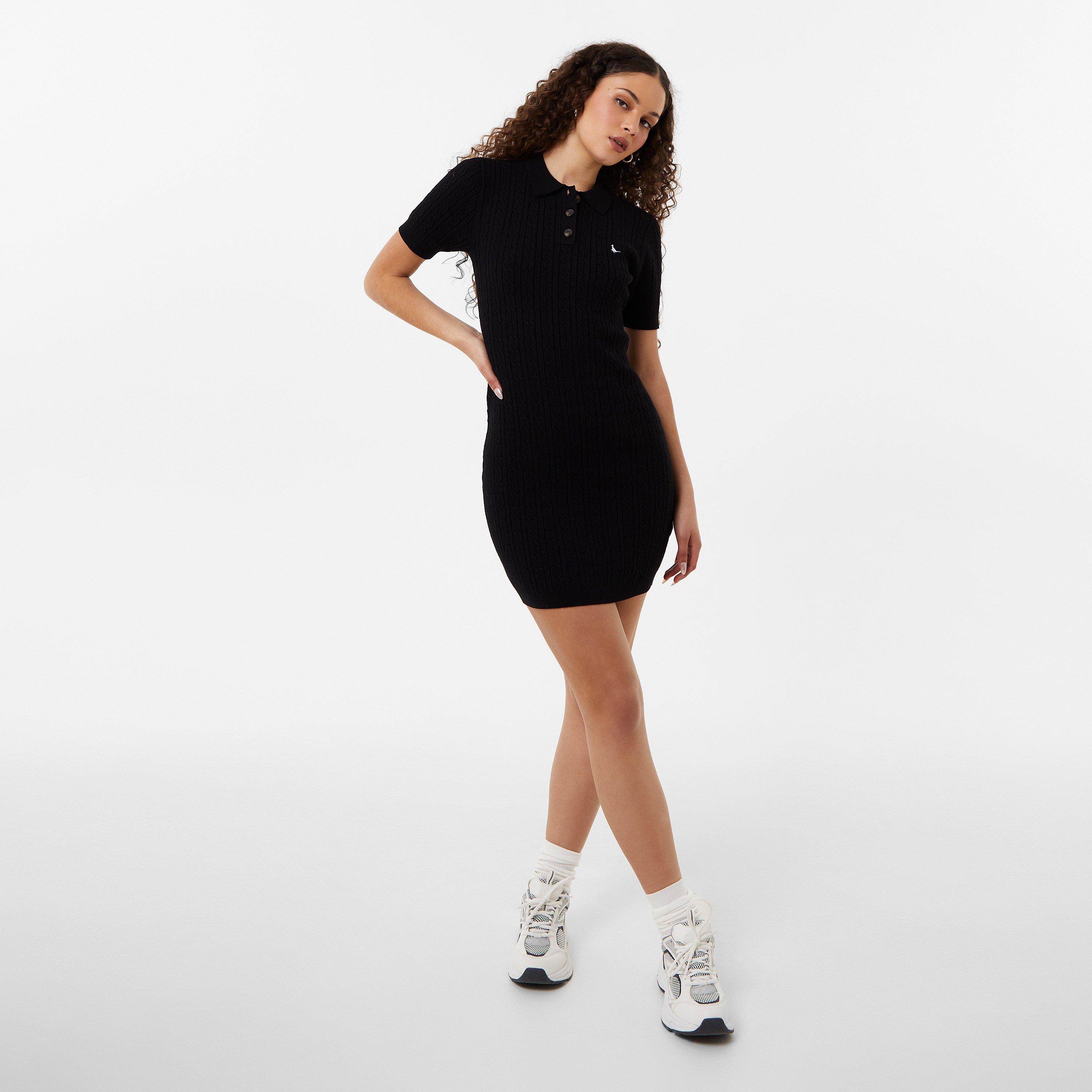 Jack Wills Polo Cable Knitted Mini Dress