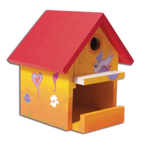 Pebaro Vogelhaus Holzbau-Set