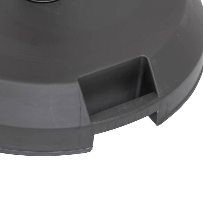 Pied de parasol droit HAULIO Noir