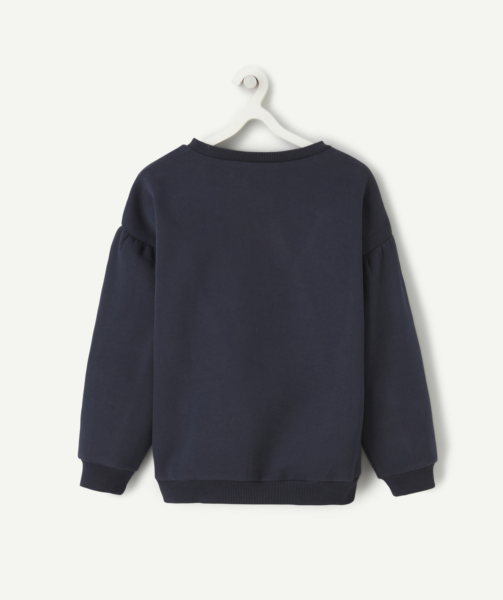 PULL DE NOËL MANCHES LONGUES FILLE EN FIBRES RECYCLÉES