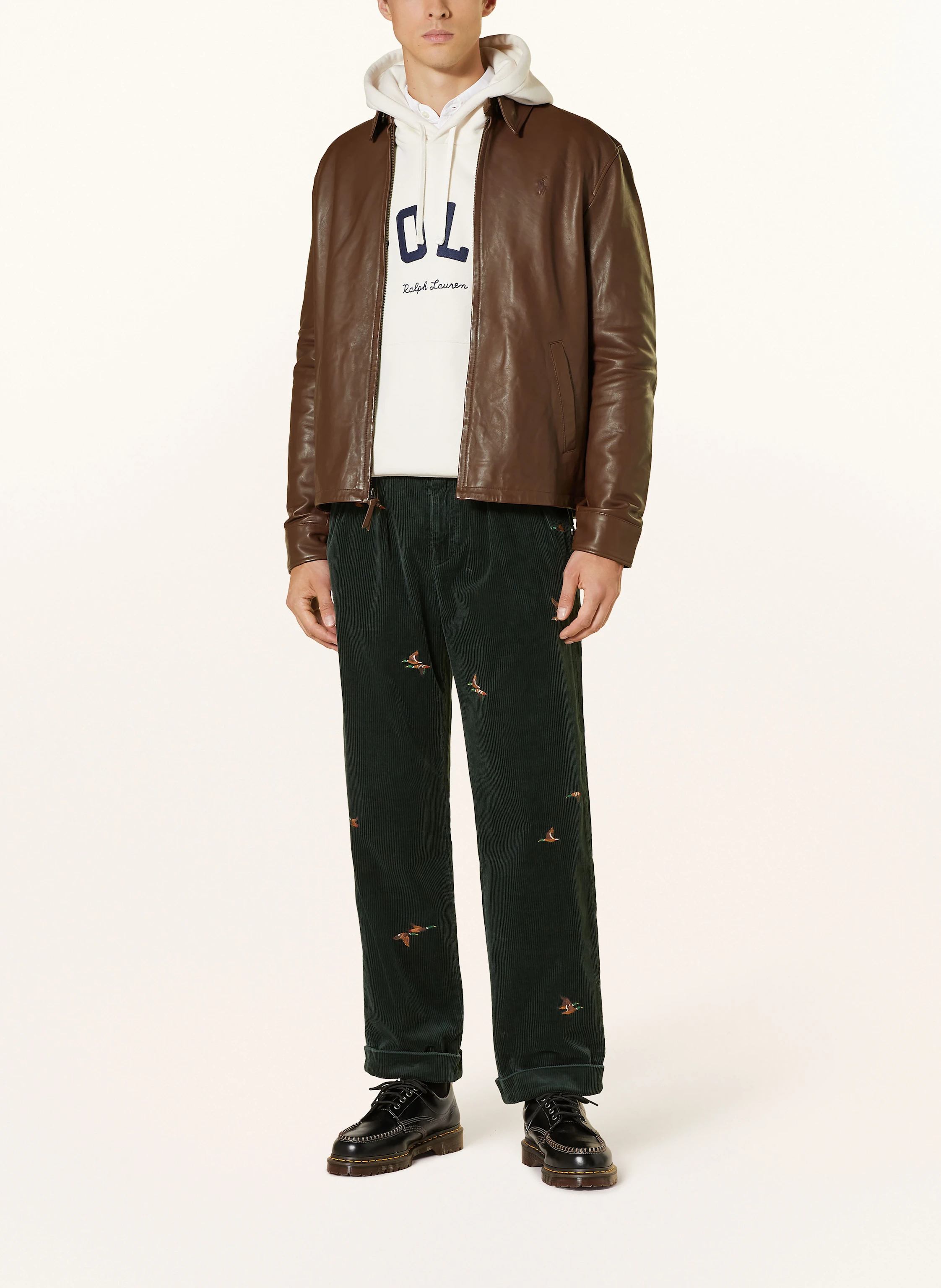 POLO RALPH LAUREN Lederjacke