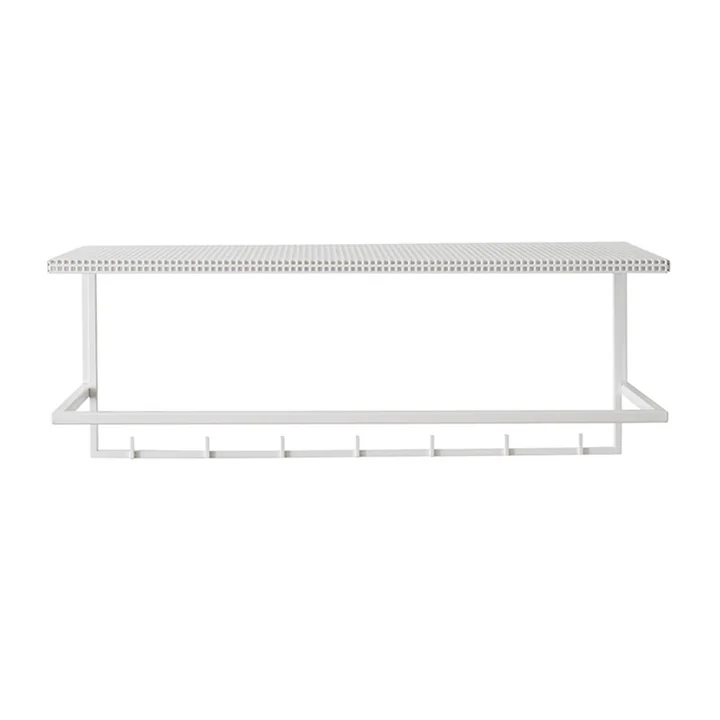 Kristina Dam Studio - Grid Wandgarderobe, weiss