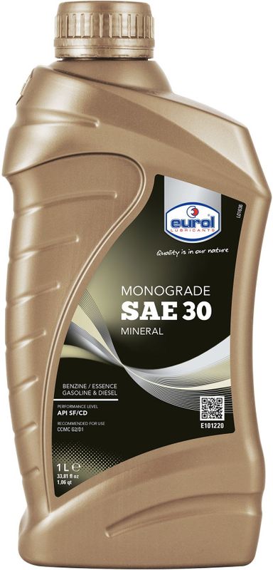 Eurol - Monograde 30 - Motorolie - 1 Liter