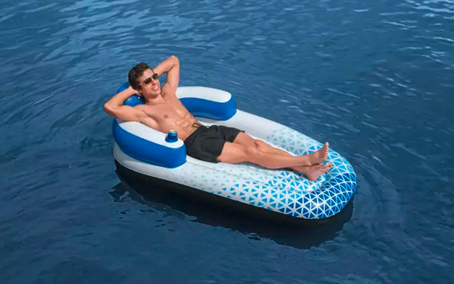Bestway Hydro Force Indigo Wave Poolliege 183 x 97 x 53,5 cm