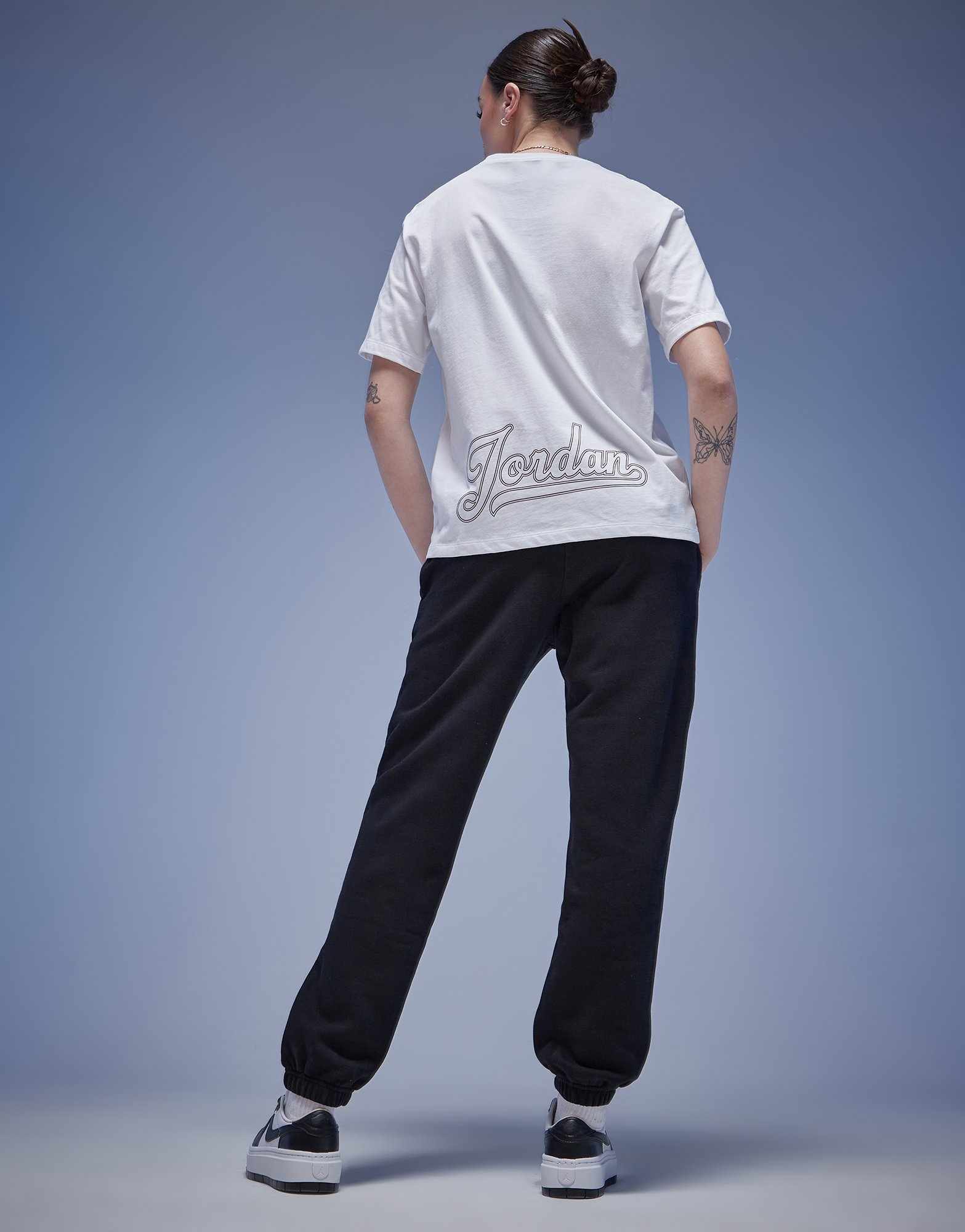 Jordan T-shirt Back Logo Femme