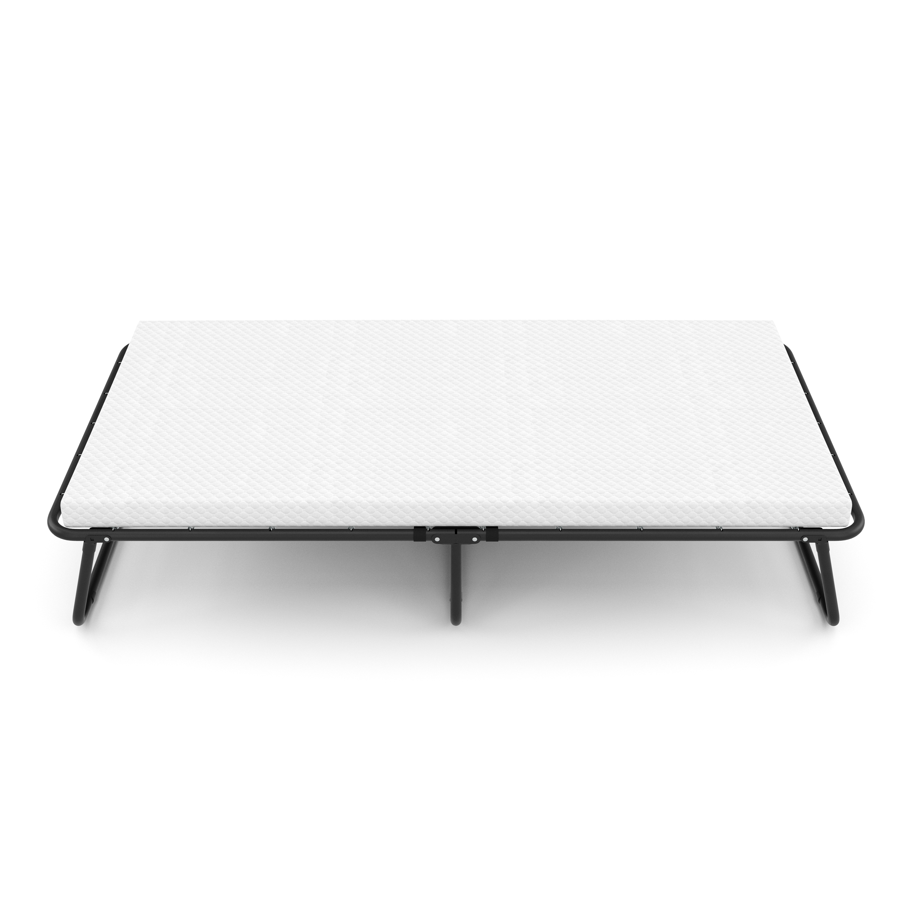 Gästebett faltbar mit Matratze 90 x 200 cm