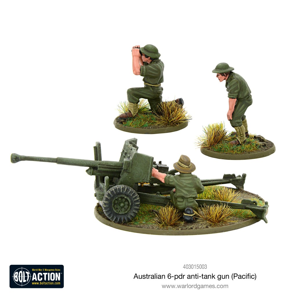 Bolt Action - Australian 6-pdr Anti-tank Hun