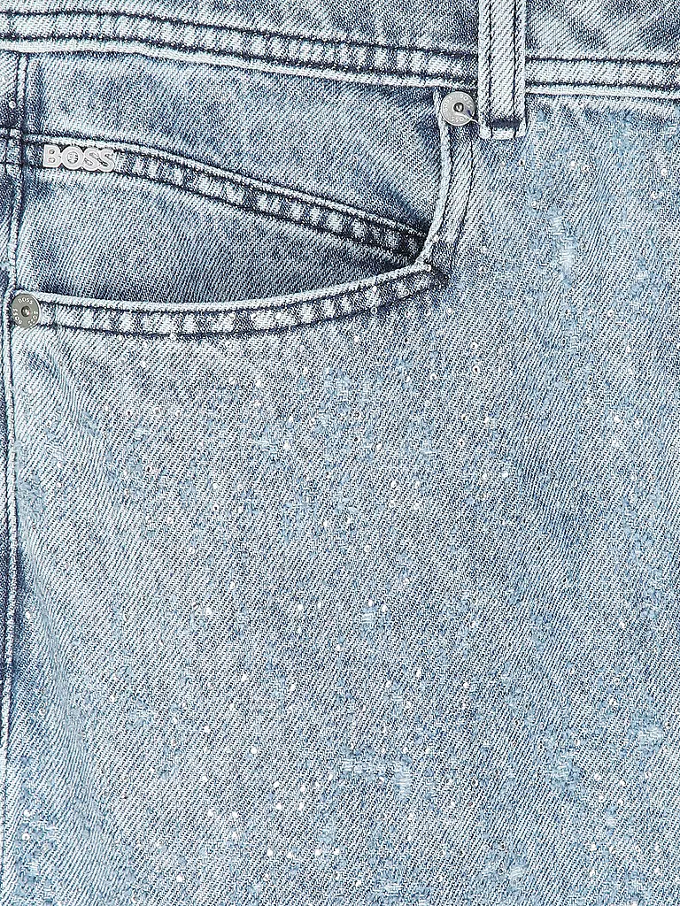 BOSS Jeans Wide Leg Fit MARLENE  blau