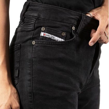 Jean John Doe BETTY BIKER LONGUEUR 32 - Slim - Noir