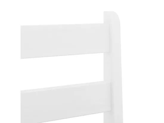 Chaises de bar lot de 2 blanc bois de pin solide