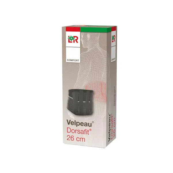 Cinto Dorsafit L&R 26cm Tamanho 1 65/80cm