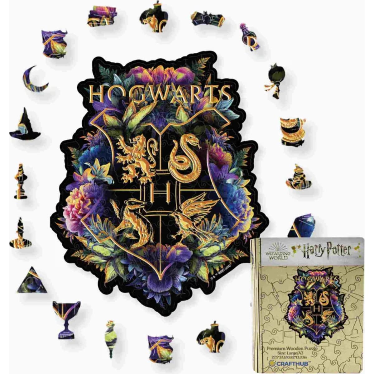 Crafthub Harry Potter puslespill (Hogwards Crest - Odditites)