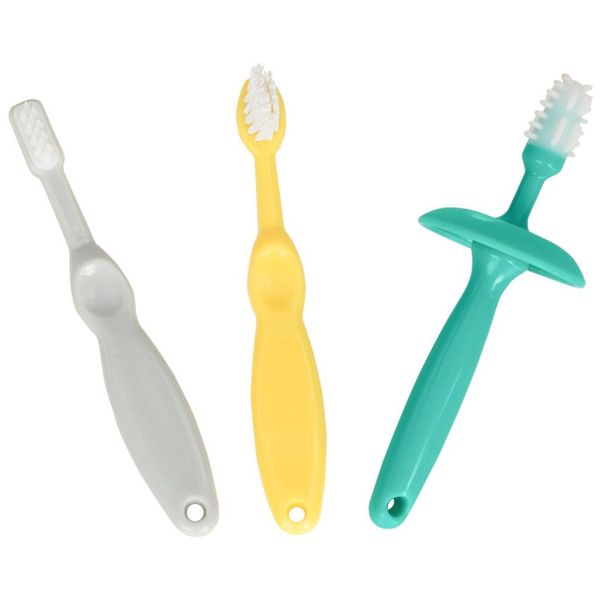 Set de soin pour les dents 3 pièces - Ecru