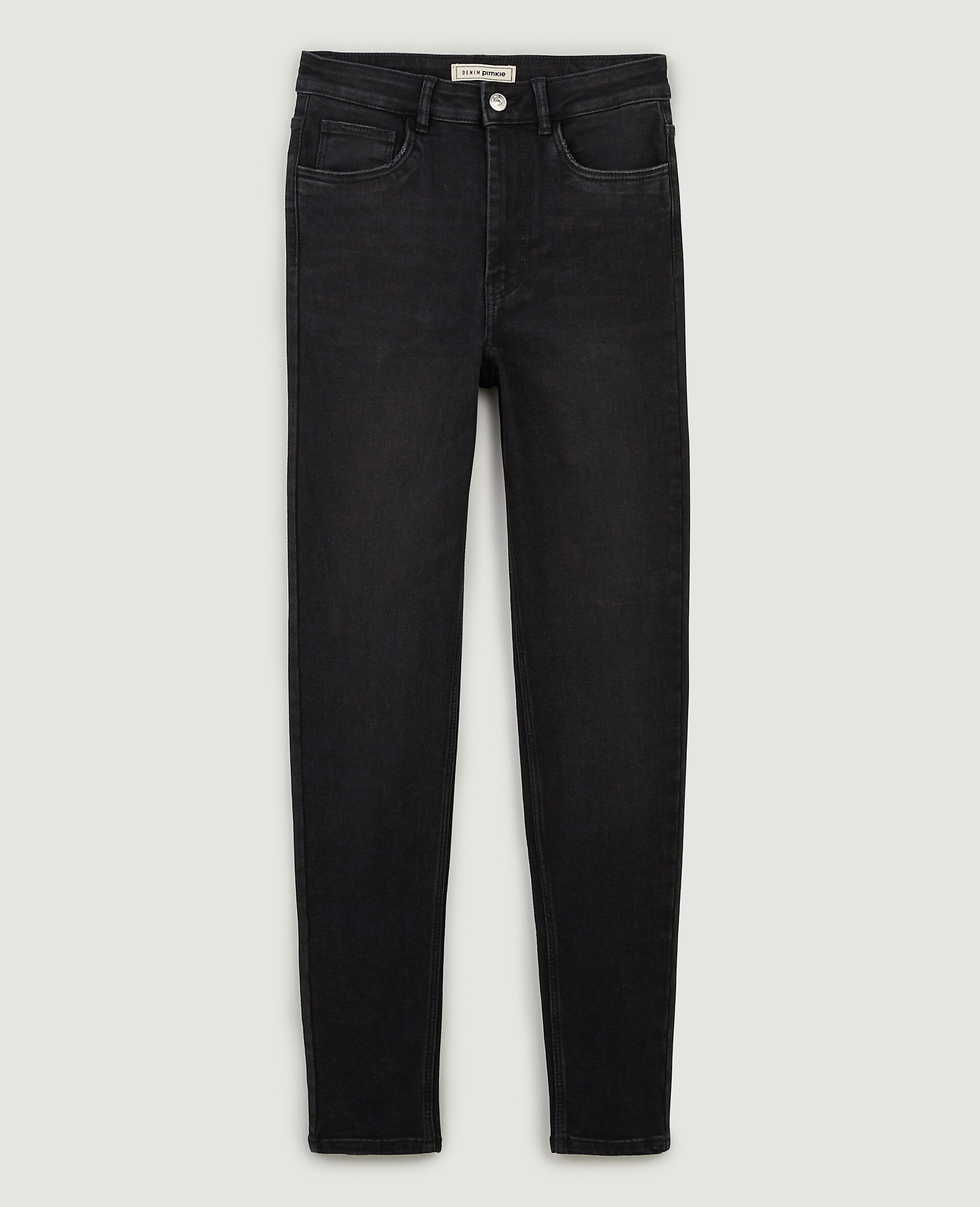 Jean skinny taille haute - Noir