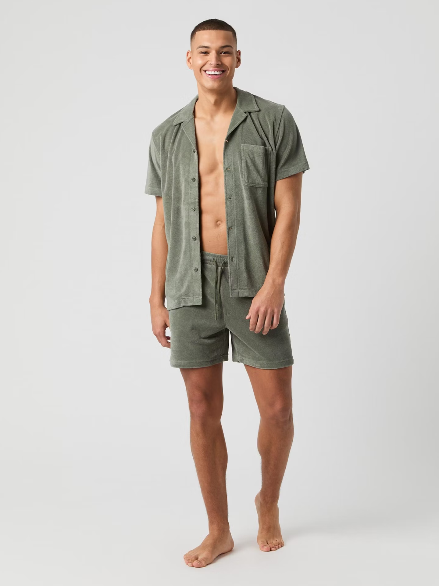 Borg Toweling Shirt