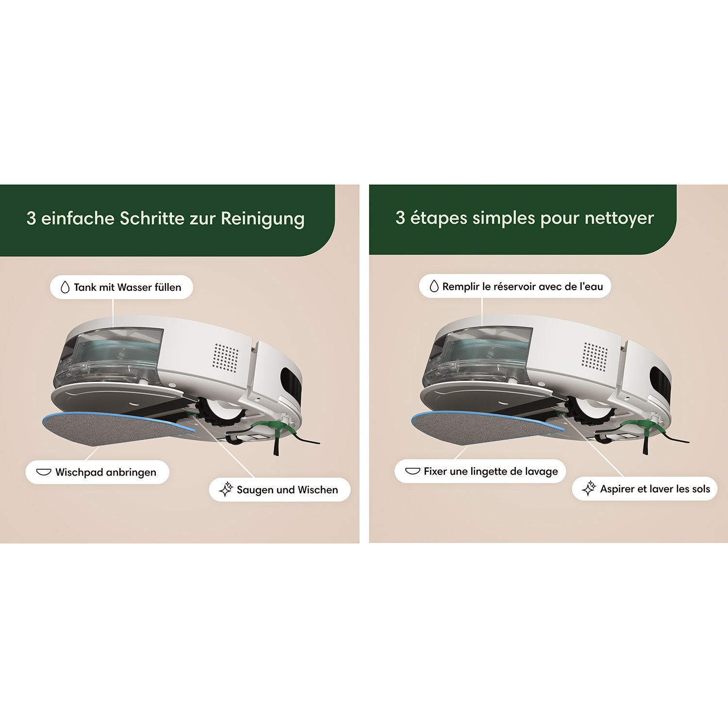iRobot Saug- und Wischroboter Roomba Combo Essential